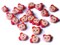 20 Pink Mouse Head Beads Miniature Animal Polymer Clay Beads Zoo Beads